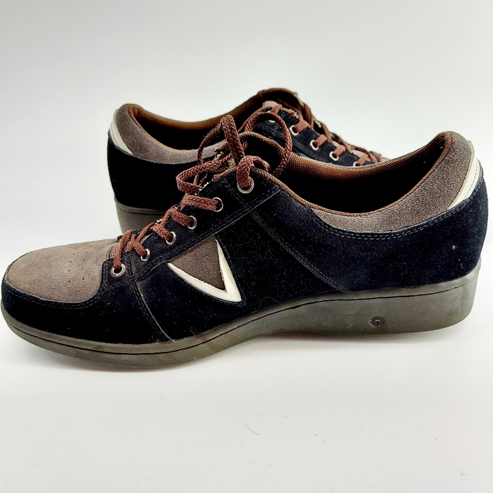Gravity Defyer Black White Suede Sneakers 11.5 - Picture 9 of 14